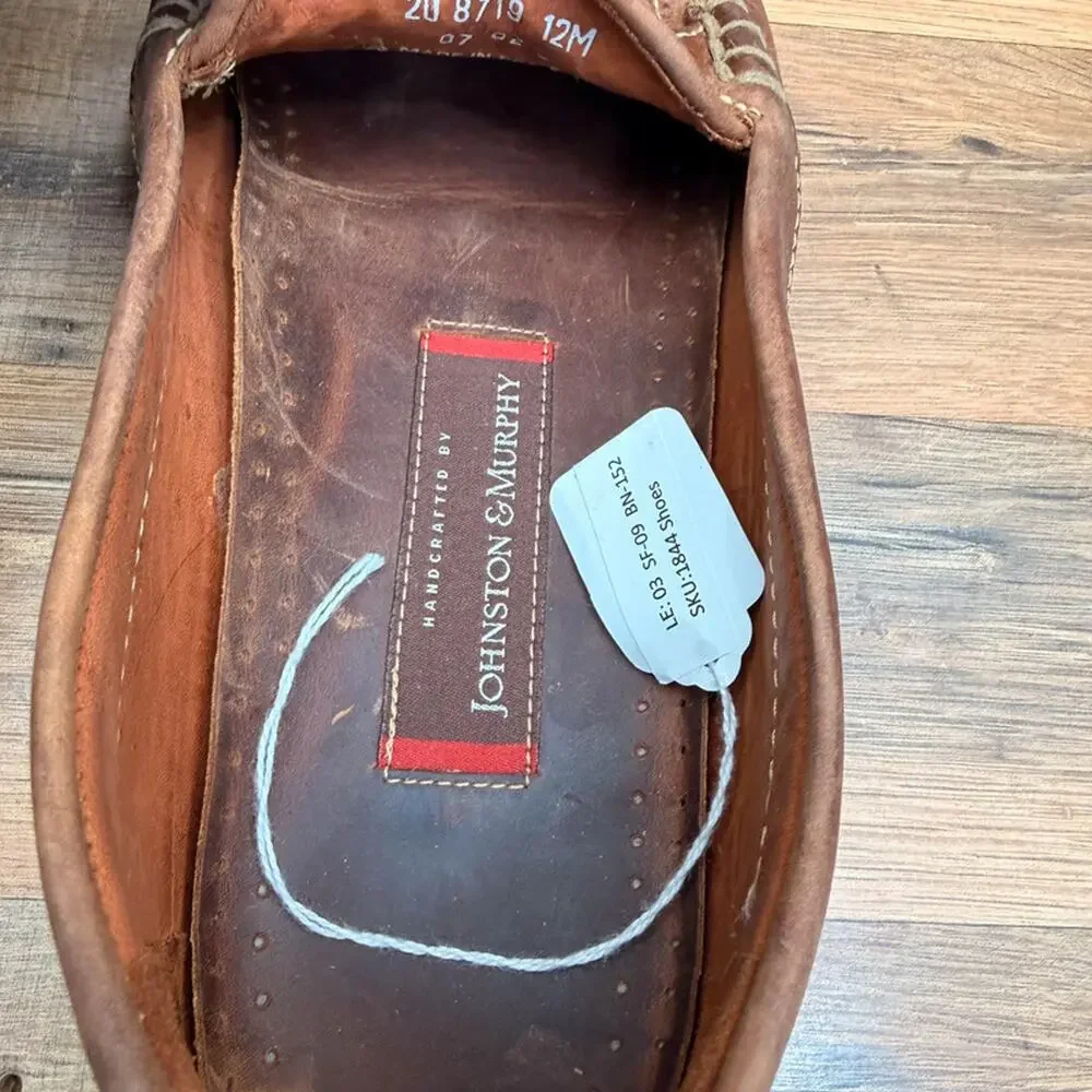 Johnston & Murphy Men's size 12 Wave Walk Trek Waterproof Walking Shoes